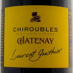 Chiroubles Chatenay Domaine L. Gauthier 2020 Rouge 