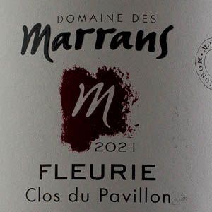 Fleurie Domaine Des Marrans "Clos du Pavillon" 2021 Rouge