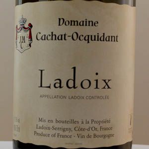 Ladoix Domaine Cachat Ocquidant 2022 Blanc