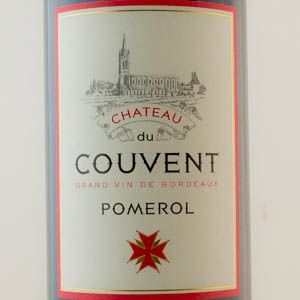 Pomerol Château du Couvent 2021 Rouge  