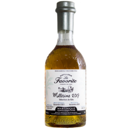 Rhum Martinique La Favorite 2017 46 %
