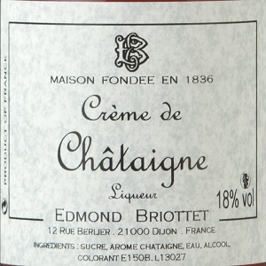 Crme de chtaigne Briottet