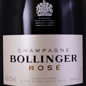 Champagne Bollinger Rosé avec étui 