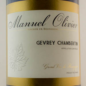 Gevrey Chambertin Domaine Manuel Olivier 2016 Rouge