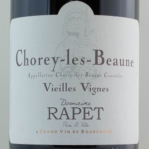 Chorey Les Beaune Domaine Rapet Vieilles Vignes 2021 Rouge