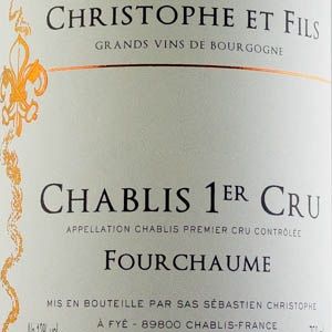 Chablis 1er Cru Domaine Chirstophe Fourchaume 2022