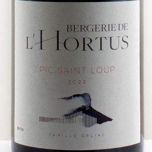 Pic Saint Loup Bergerie de l'Hortus 2022 Rouge 