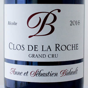 Clos de La Roche Grand Cru Dom. Bidault 2016  