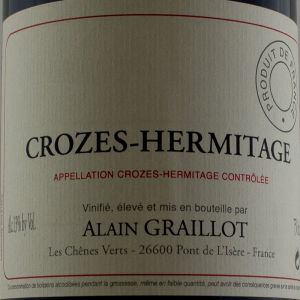 Crozes Hermitage Alain Graillot 2021 Rouge
