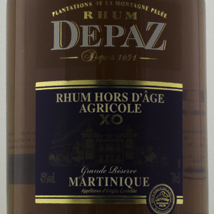 Rhum Martinique Depaz Grande Réserve XO 45%