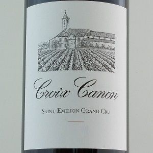 Saint Emilion Grand Cru Croix Canon 2016 rouge