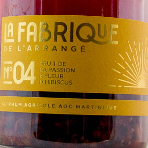 Rhum Arrang Tricoche Fruits de la pasion Fleur d'Hibiscus 32%