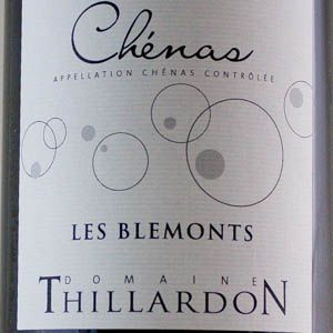 Chenas "Les Blémonts"  Domaine Thillardon 2020 Rouge