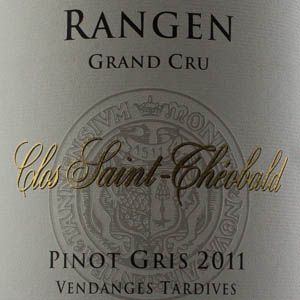 Pinot Gris Grand Cru Rangen Vendanges Tardives Schoffit 2011