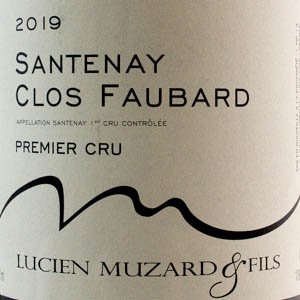 Santenay 1er Cru Lucien Muzard Clos Faubard 2019 Rouge 