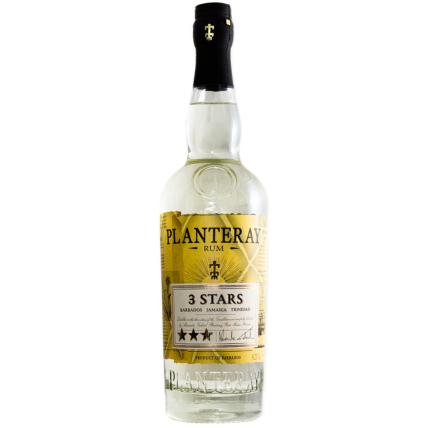 Rhum Planteray 3 Stars 41,2% Blanc