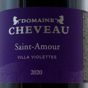 Saint Amour 2020 Villa Violette  Domaine Cheveau