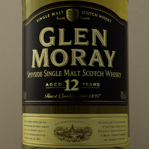 Whisky Ecosse Speyside Glen Moray 12 ans 40% 