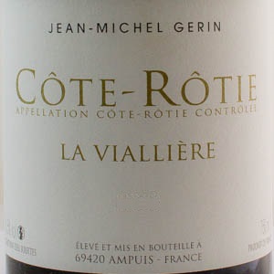 Côte Rôtie La Viallière Domaine Gérin 2018 