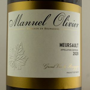 Meursault Domaine Manuel Olivier 2020 Blanc 150 cl