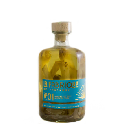 Rhum Arrangé La Fabrique Ananas noix de coco 32%