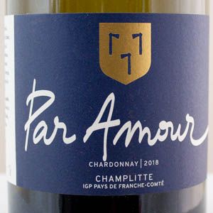 Chardonnay "Par Amour" Dom de La Paturie IGP Franche Comté 2018 