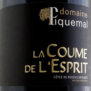 Côtes du Roussillon Piquemal La Coume de L'Esprit 2020 Rouge