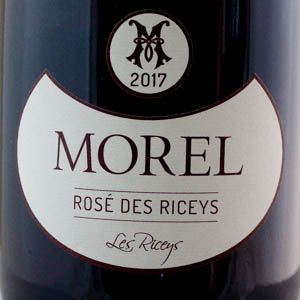 Rosé des Riceys Champage Morel 2017