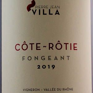 Cte Rtie Fongeant Domaine PJ Villa 2019