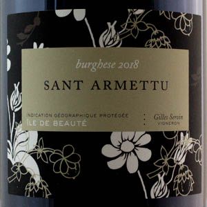 Corse Sartène Dom. Sant Armettu Burghese 2018 Rouge