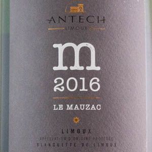 Blanquette de Limoux Maison Antech " M le Mauzac" 2016