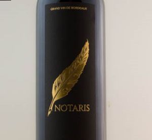 Côtes de Bourg Clos du Notaire Notaris 2018
