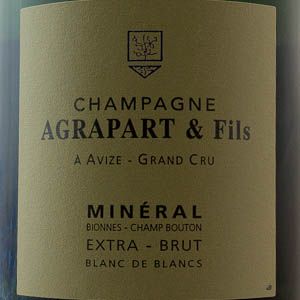 Champagne Agrapart Cuvée Minéral 2016