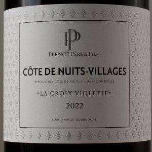 Côte de Nuits Villages Domaine Pernot Croix Violette 2022 Rouge