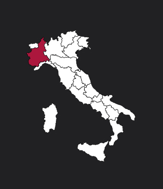 Carte Piémont Italie