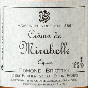 Crme de Mirabelle Briottet