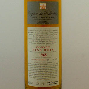 Cognac Fin bois 1968 Jean Grosperrin 