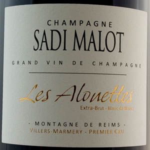 Champagne Sadi Malot "Les Alouettes" Extra Brut 
