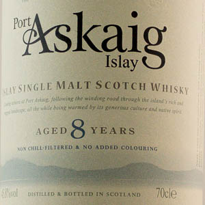 Whisky Ecosse Port Askaig 8 ans Islay 45.8%