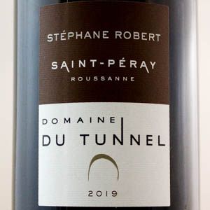 Saint Peray Roussanne Domaine du Tunnel blanc 2019