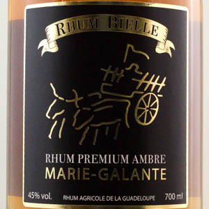 Rhum Guadeloupe Bielle Premium Ambré 45°