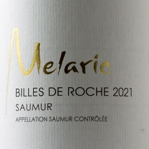 Saumur Melaric Billes de Roche 2021 Blanc