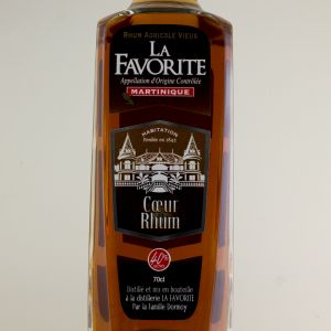 Rhum Martinique La Favorite Coeur de Rhum 40%