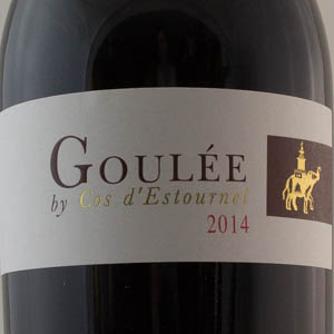 Goulée by Cos d'Estournel 2014 rouge 