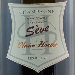 Champagne Olivier Horiot Cuvée Sève 2015 Blanc de Noirs 