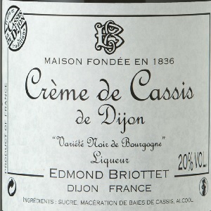 Crème de Cassis Briottet 