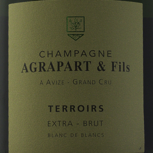 Champagne Agrapart Cuvée Terroirs Grand Cru Extra Brut 