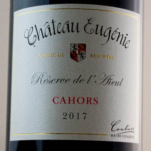 Cahors Château Eugénie Cuvée Aieul 2017 Rouge 