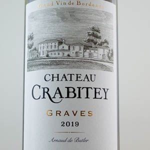 Graves Château Crabitey 2019 blanc