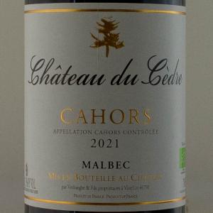 Cahors Château du Cedre Cuvée du Cèdre 2021 Rouge